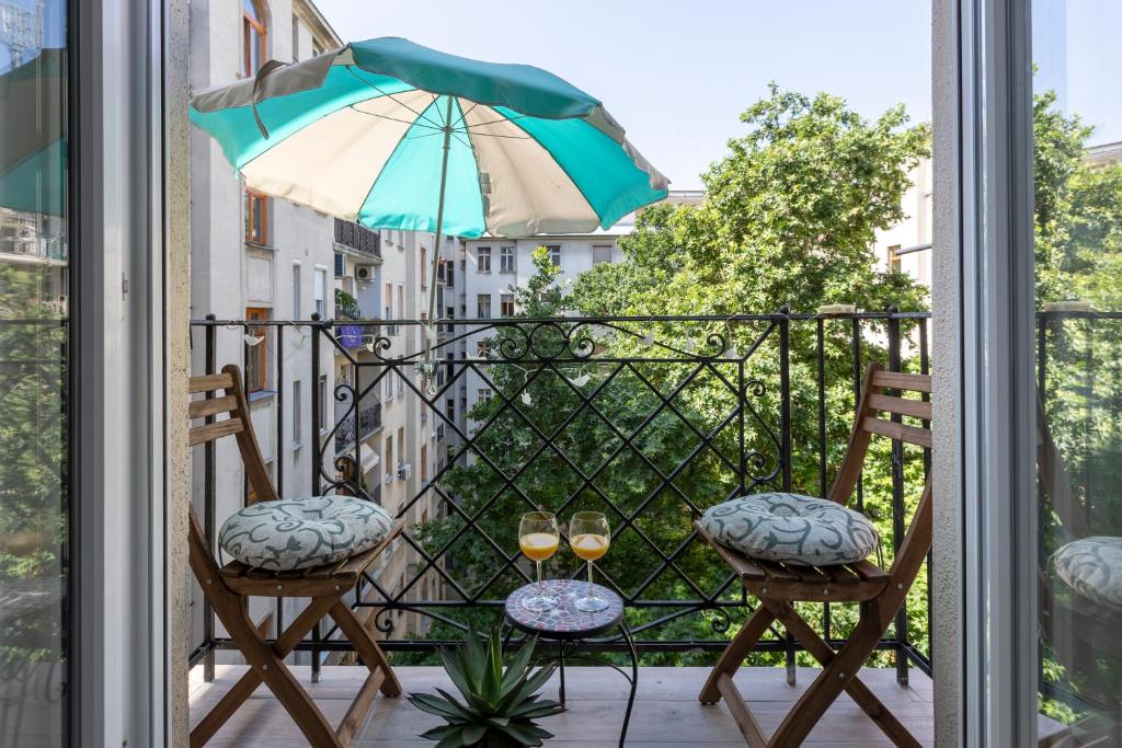 Wallenberg apartment have access to a balcony.